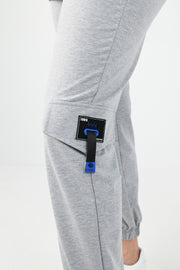 Kadın Büyük Beden Baskılı Kargo Cep Detaylı Eşofman Takımı 8075-25