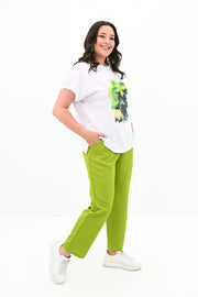 Kadın Büyük Beden Çiçek Baskı Detaylı Eşofman Takımı 8119-25