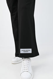 Kadın Büyük Beden Etiket Detaylı Kapüşonlu Eşofman Takımı 8077-24