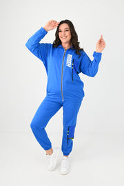 Kadın Büyük Beden Harmony Baskı Detaylı Eşofman Takımı 8079-24