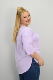 Kadın Büyük Beden Kısa Kollu Taş Detaylı Ayı Baskılı Oversize T-shirt 1926-25