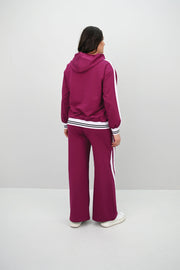 Kadın Büyük Beden Kordonlu Bol Paça Eşofman Takımı 8164-25