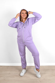 Kadın Büyük Beden Lastikli Eşofman Takımı 8044-24