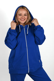 Kadın Büyük Beden Lastikli Eşofman Takımı 8044-24