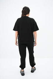 Kadın Büyük Beden Yan Şerit Detaylı Eşofman Takımı 8088-24