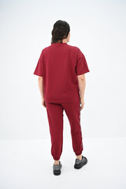 Kadın Büyük Beden Yan Şerit Detaylı Eşofman Takımı 8088-24