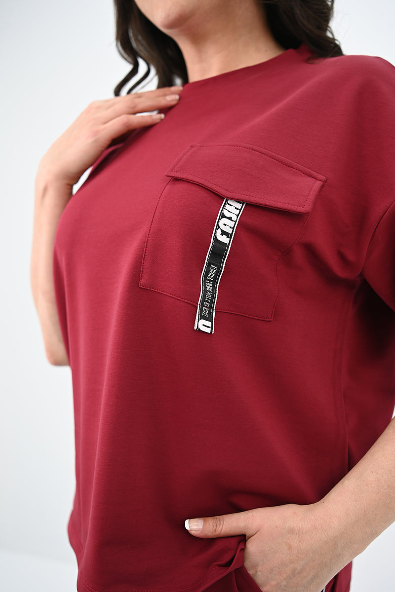 Kadın Büyük Beden Yan Şerit Detaylı Eşofman Takımı 8088-24