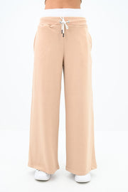 Kadın İspanyol Paça Yüksek Bel Eşofman Altı 6236-24