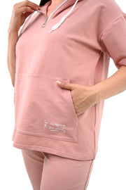 Kadın Kapüşonlu Büyük Beden Eşofman Takımı 3759-23