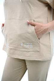 Kadın Kapüşonlu Büyük Beden Eşofman Takımı 3759-23