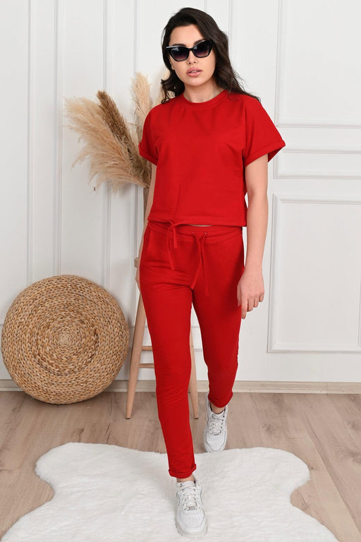 Kadın Kısa Kollu Eşofman takımı 9022