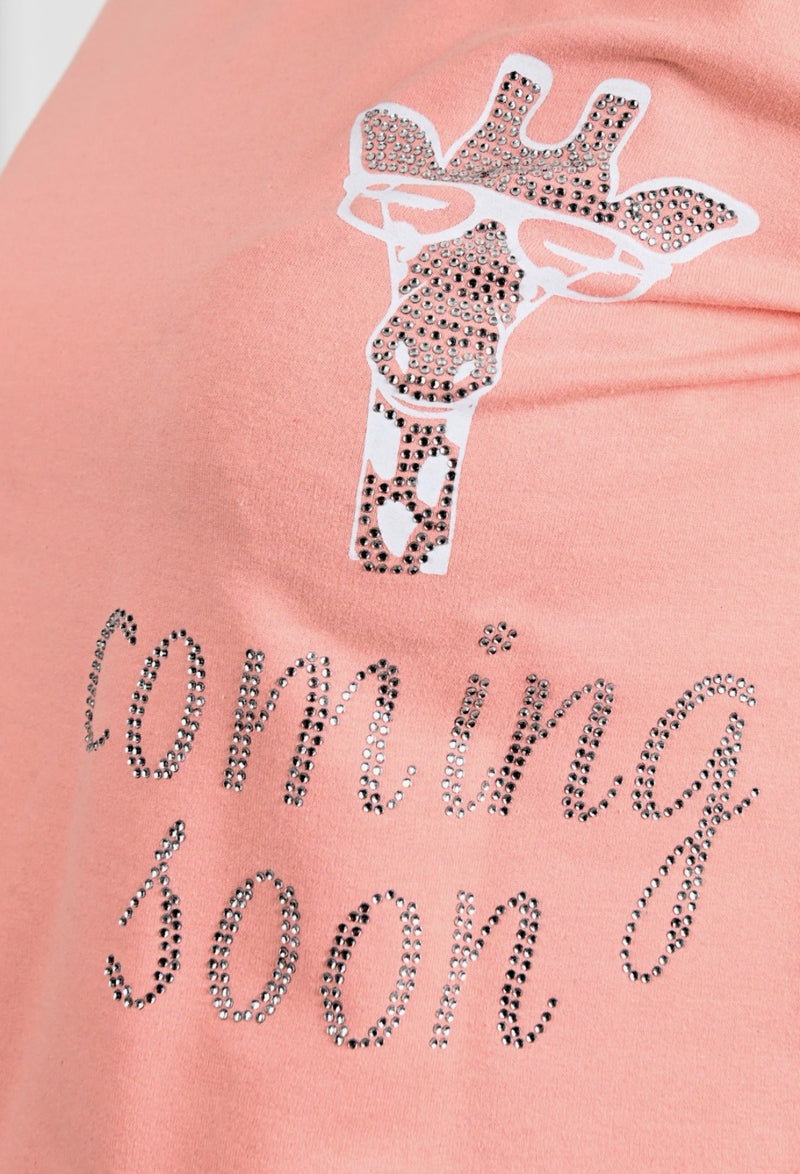 Kadın Taş Baskı Detaylı Şortlu Takım 3391-22