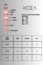 Kadın Uzun Kollu Degaje Yaka Çıtçıtlı Body 1870-25